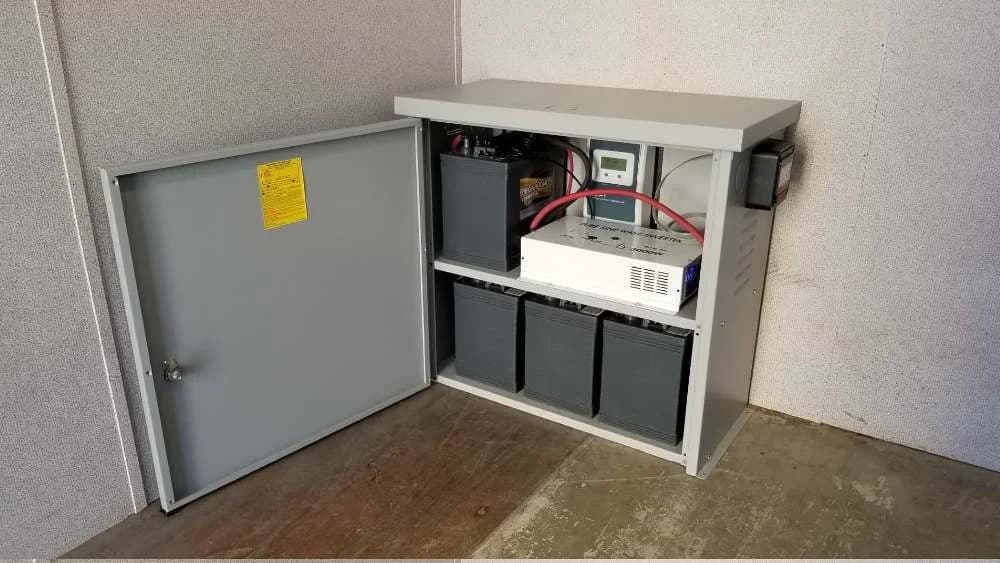 solar panels for shipping container