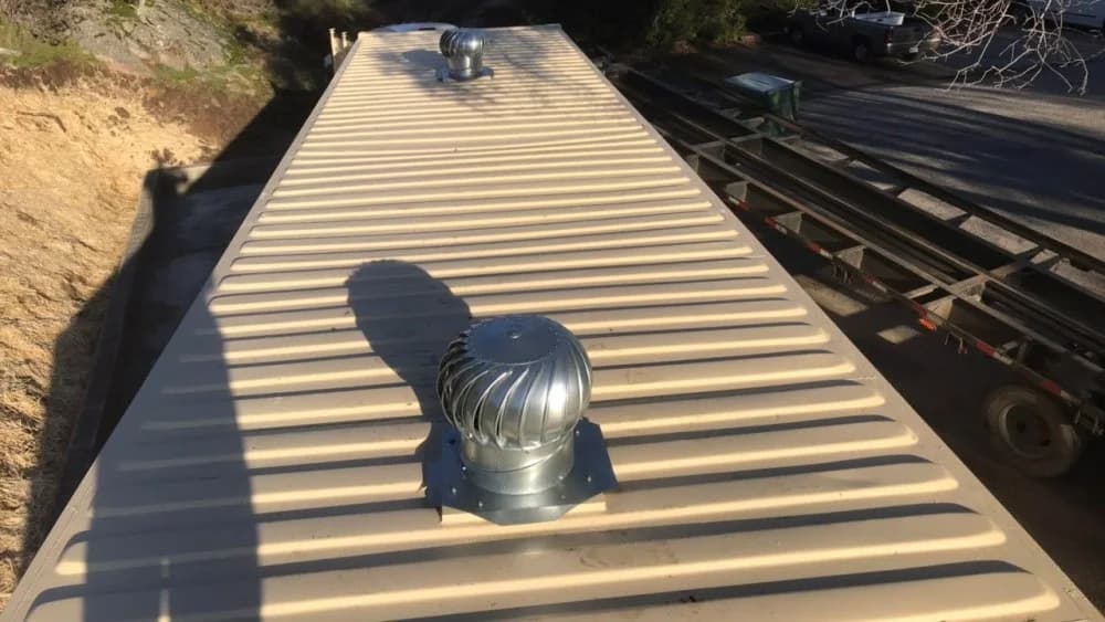 Turbine vent for shipping containers for sale