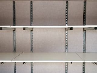 Unistrut adjustable shelving