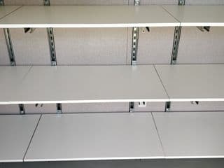 Unistrut adjustable shelving