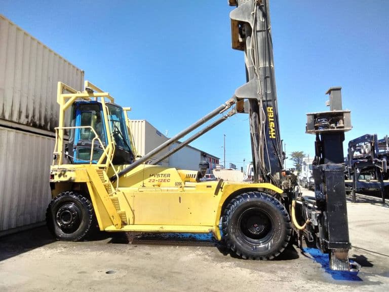 Hyster H22XM-12EC High-Stacker Container Handler – 40ft & 20ft Capacity