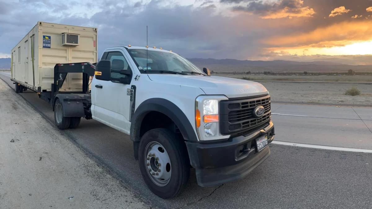 Container delivery in Denver