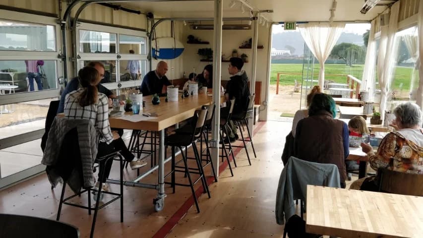 Shipping Container Restaurant