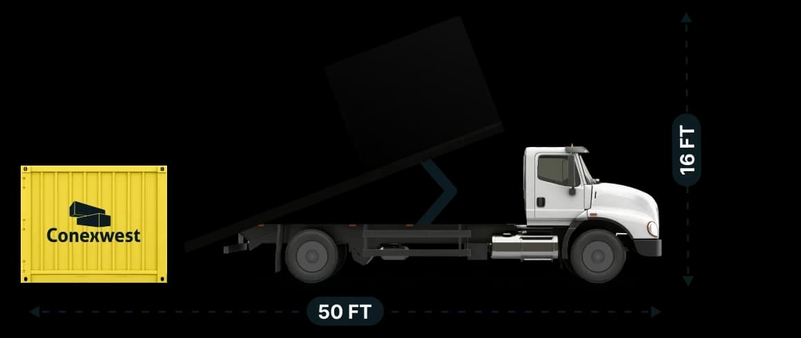 Tilt-bed delivery
