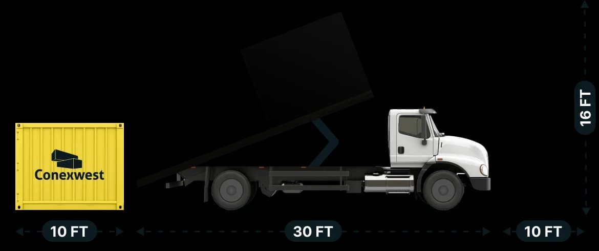 Tilt-bed delivery