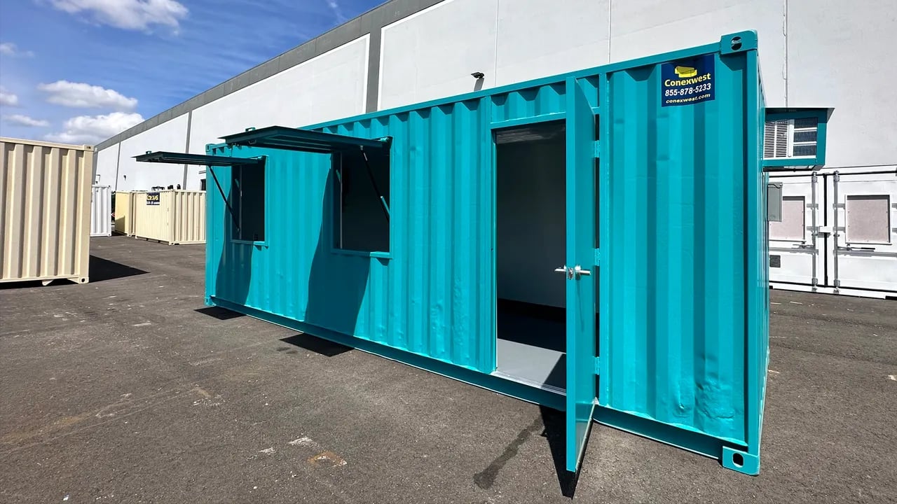 Container blue store
