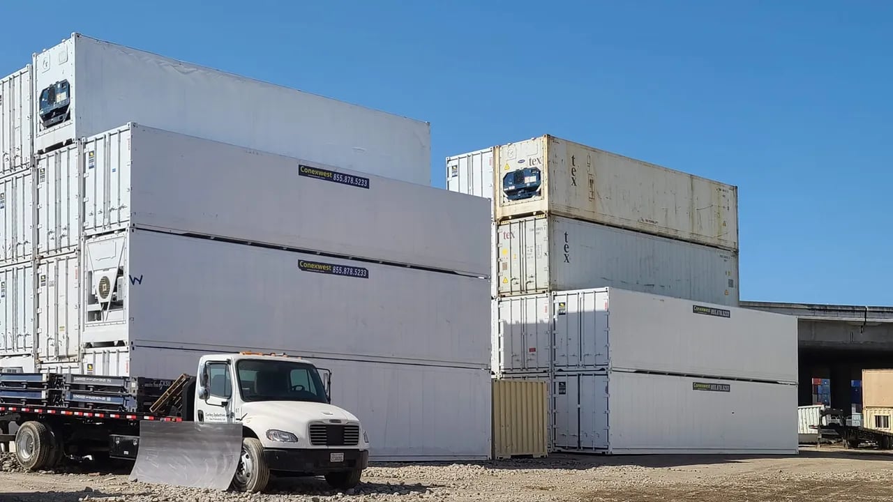 Reefers yard