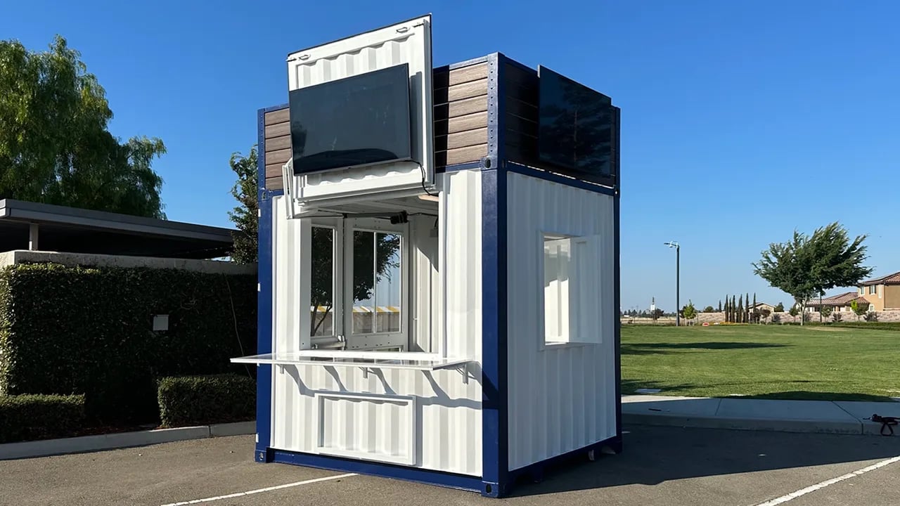 Ticket Booth outside