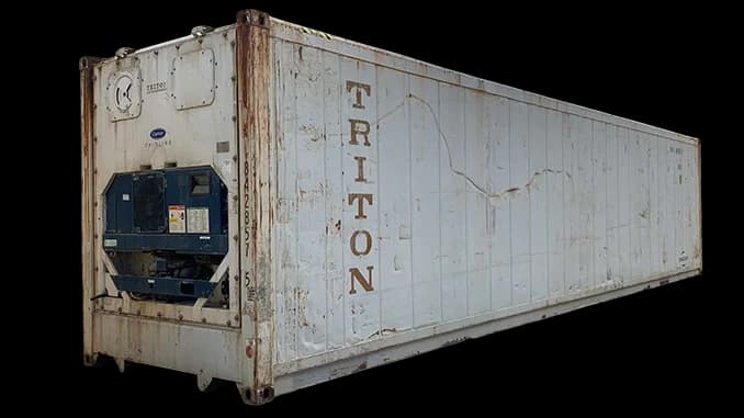 40ft cold storage refrigerated container for sale