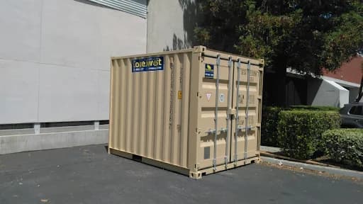 One of our 10ft standard storage containers