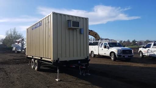 20ft Mobile Office Container With Trailer