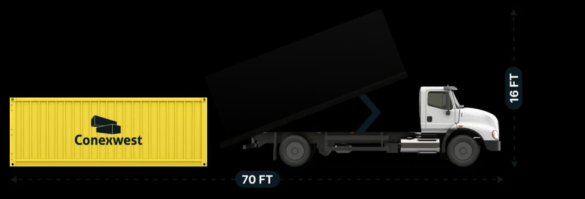 Standard 24ft Storage Container