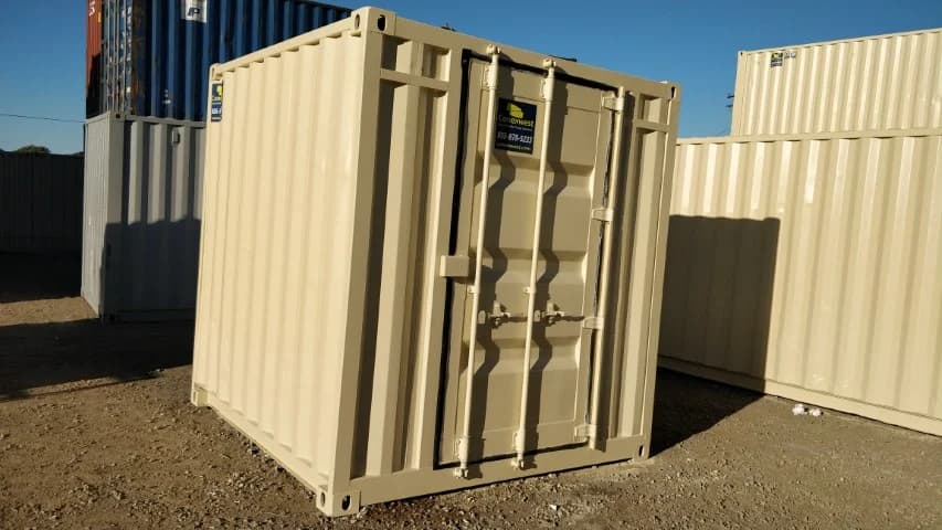 A single cargo door