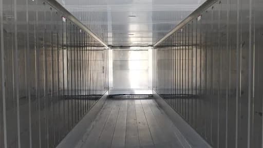 Interior of a reefer