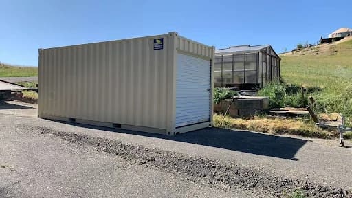 16ft Standard Storage Container With Roll-Up Door