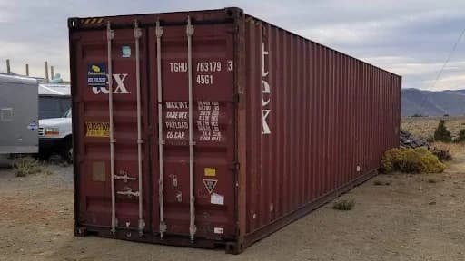 40ft Used High Cube Shipping Container