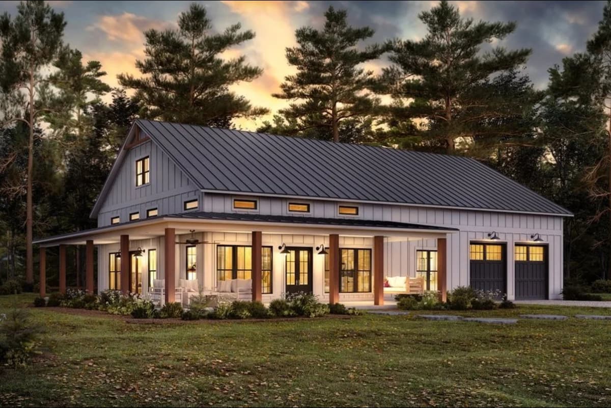 A barndominium.