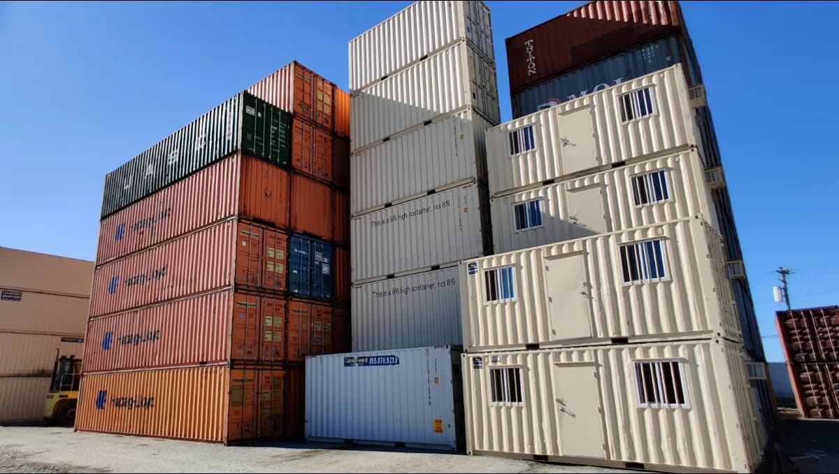 Conexwest’s shipping container inventory.