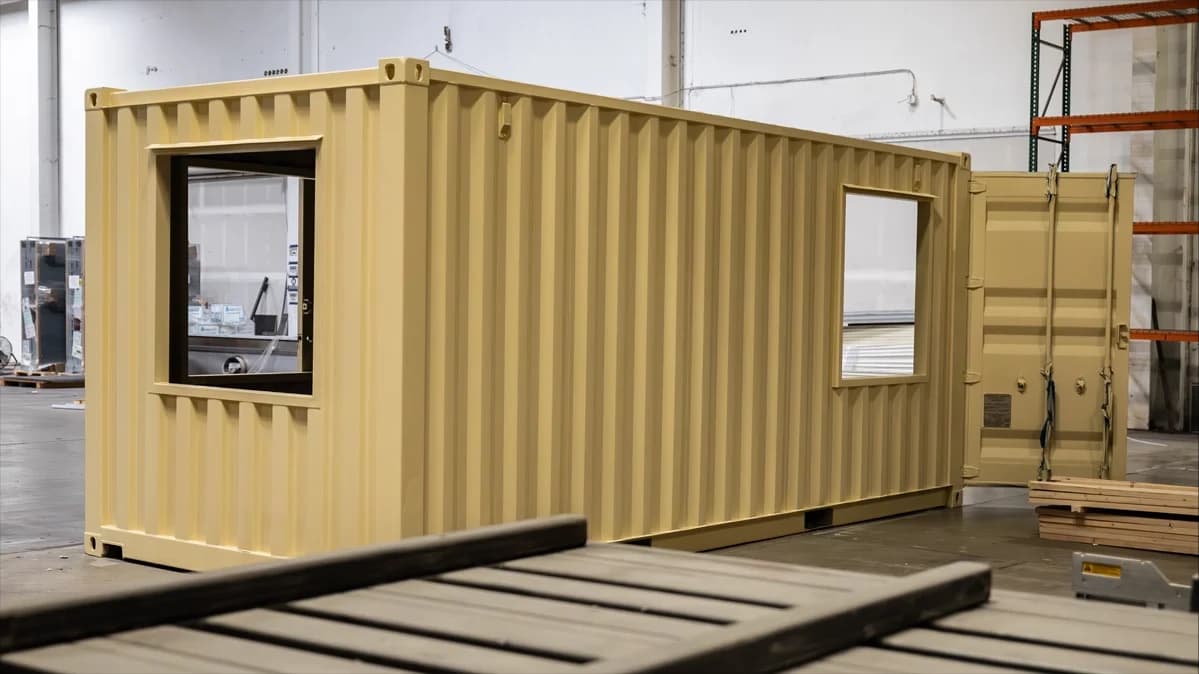Shipping container office