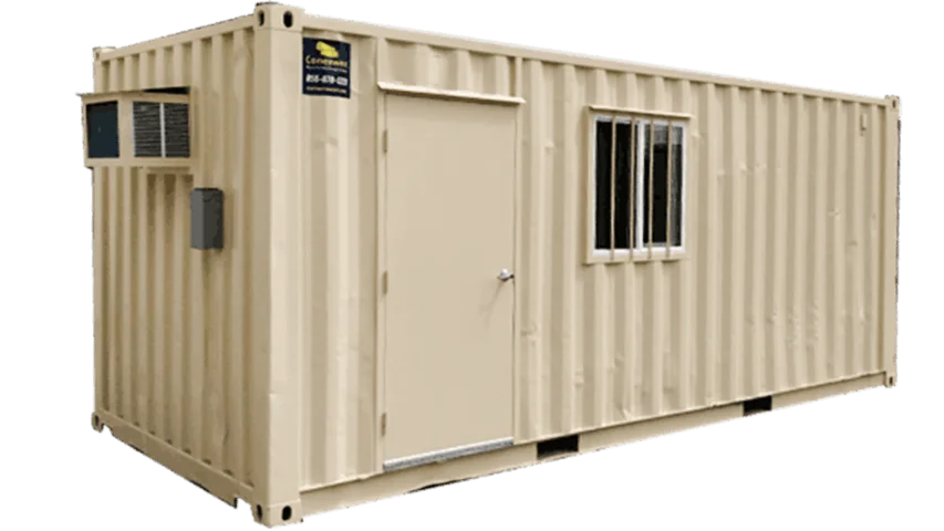 20ft Combo Office Plus Storage Container