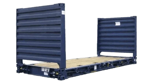 20ft Flat Rack Shipping Container