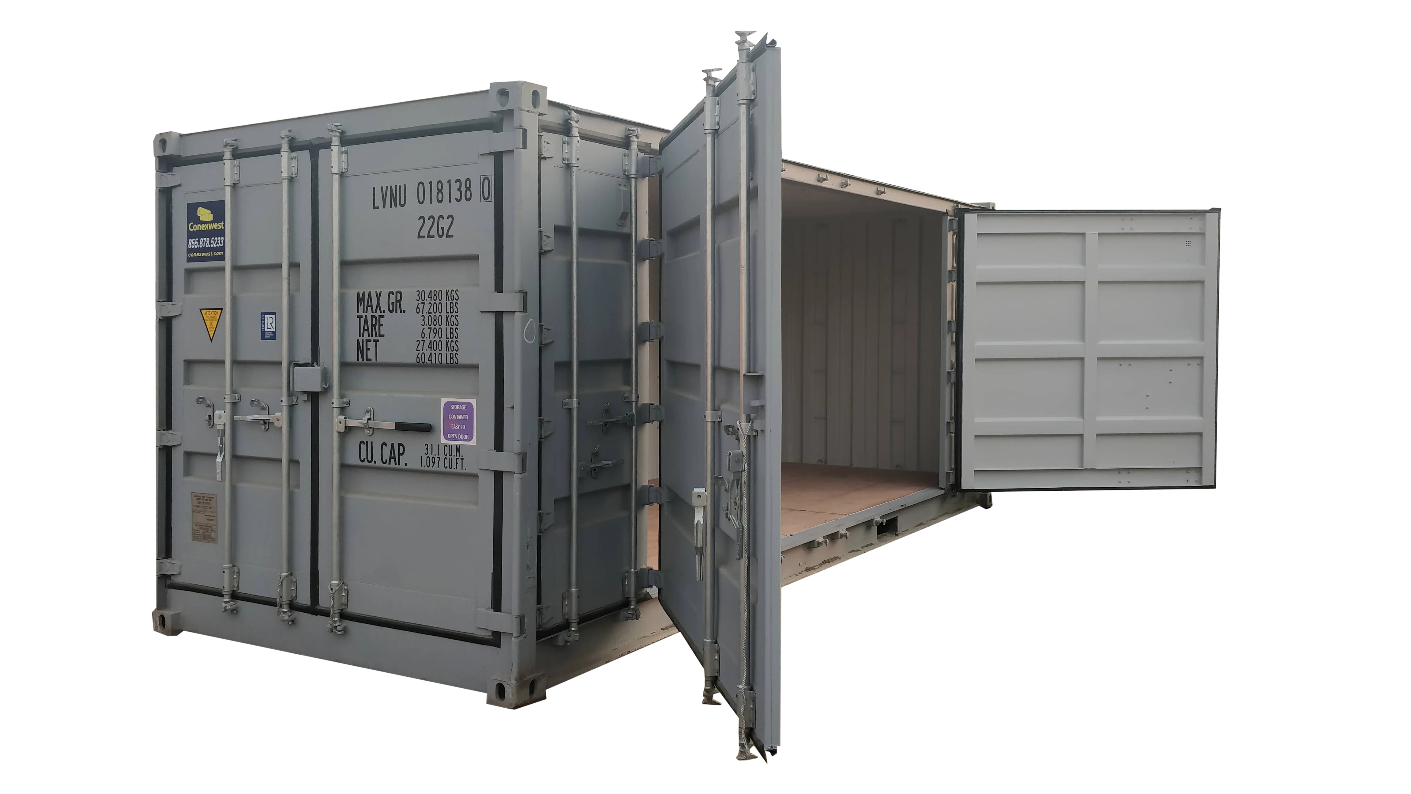 20ft Open Side Shipping Containers