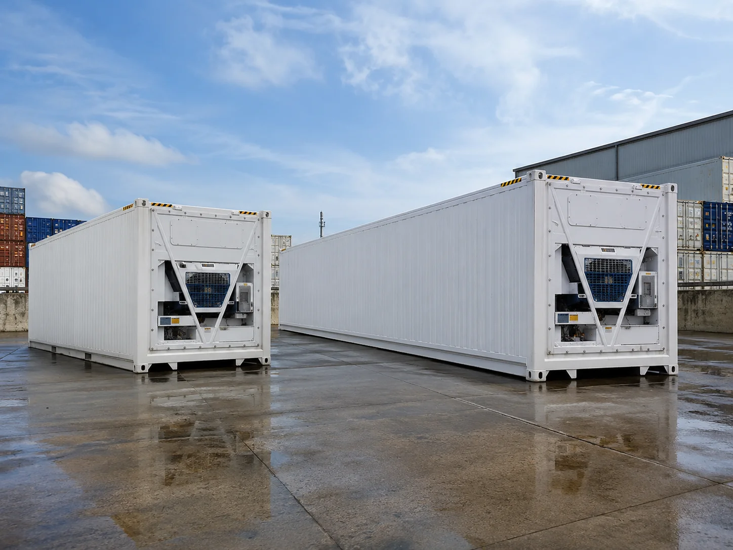 20ft vs 40ft Refrigerated Container