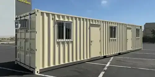 40ft ground level container