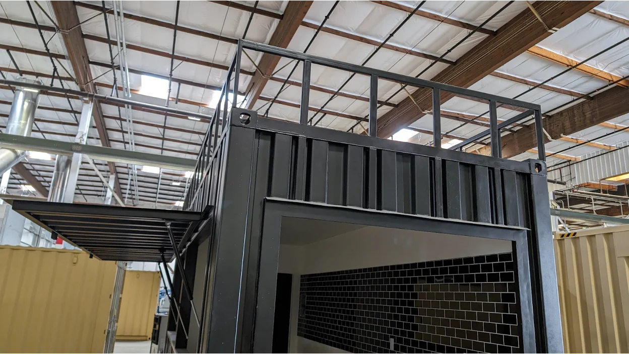An awning for shipping containers
