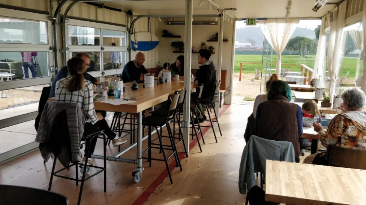 Cafe Shipping Container
