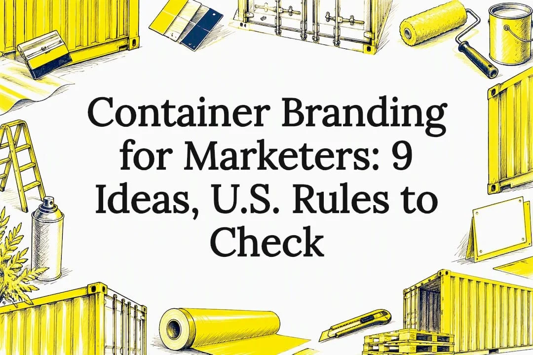 Container Branding for Marketers: 9 Ideas, U.S. Rules to Check