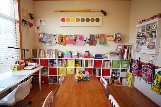 Container daycare interior