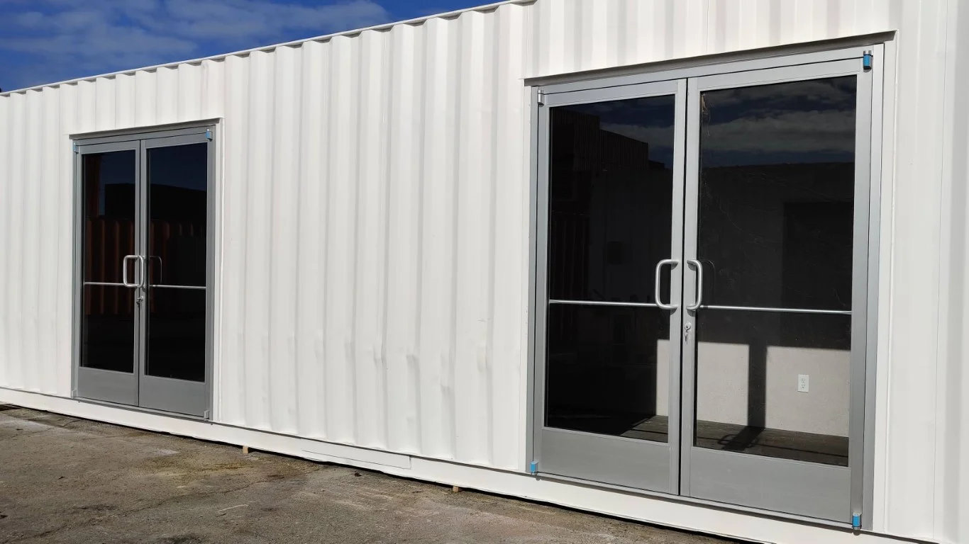 Do Shipping Containers Need Storefront Door Fabrication?