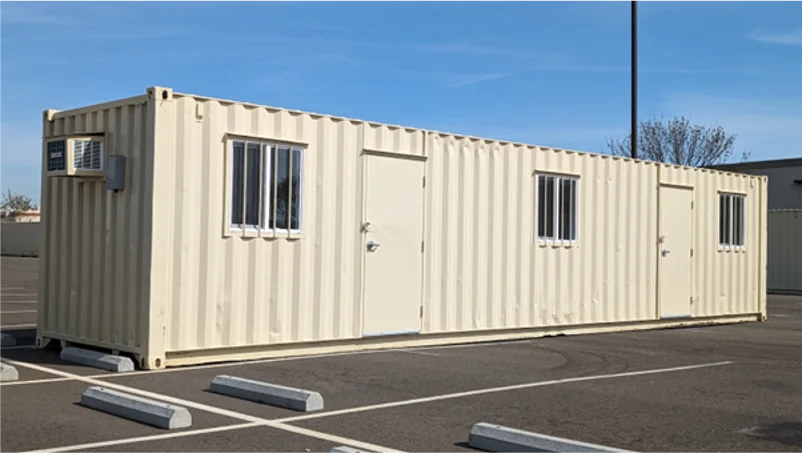 Emergency Shelter Shipping Container