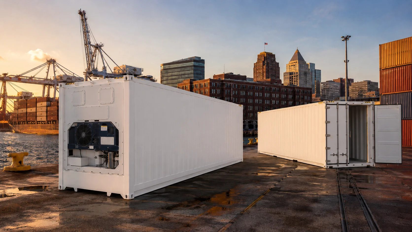 image of cold storage in Baltimore, MD