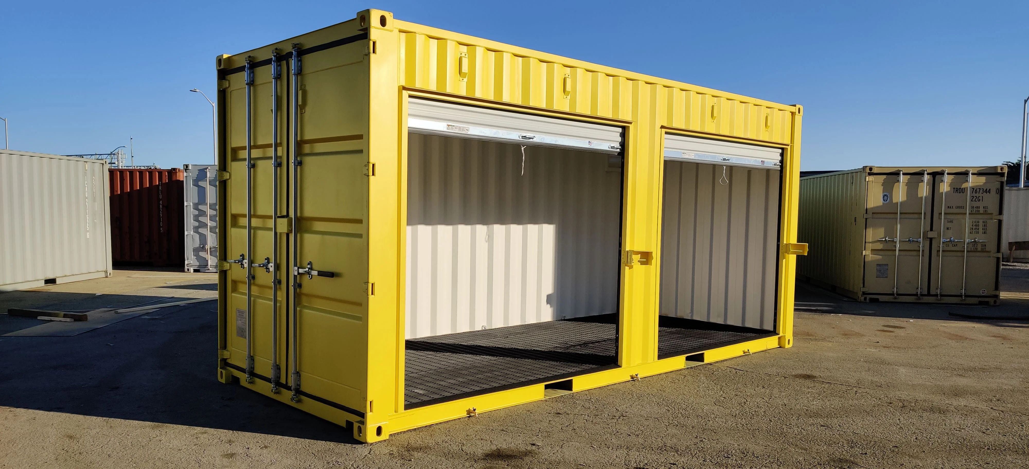 Meet the 20-Foot Cube Hazmat Container: Built for Safety and Access