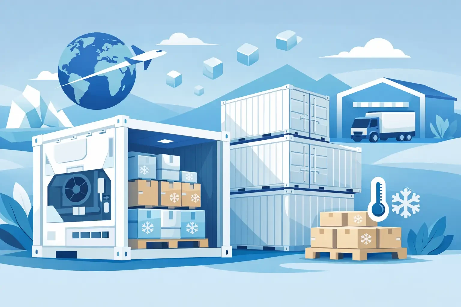 Reefer Container Rental for Flexible Cold Storage