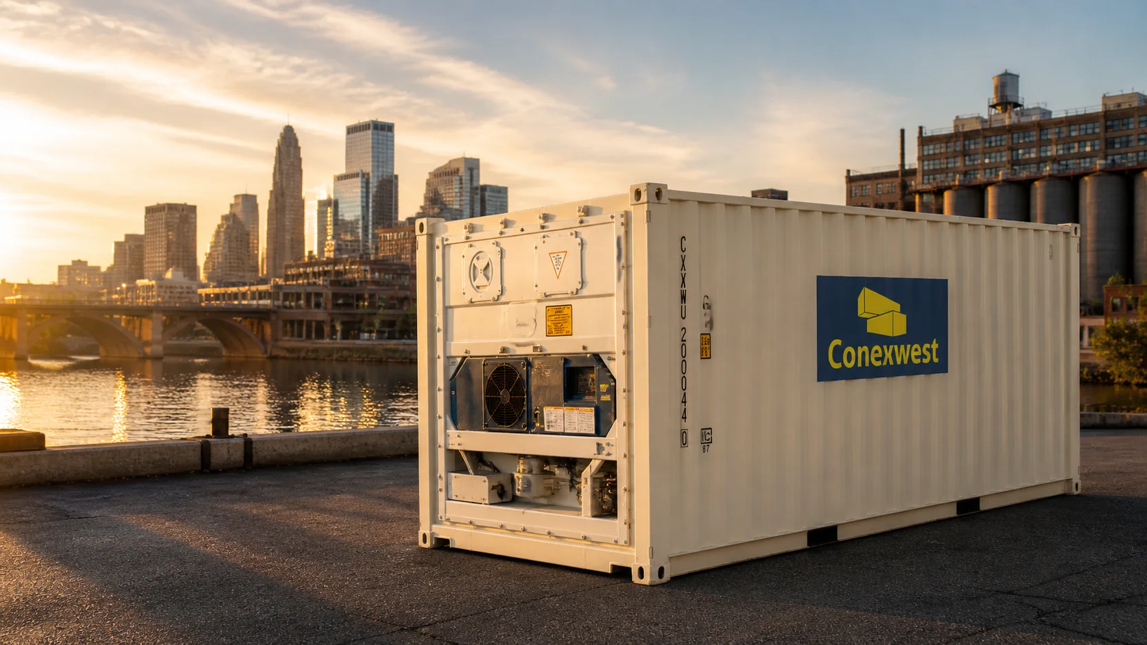refrigerated shipping container in Minneapolis
