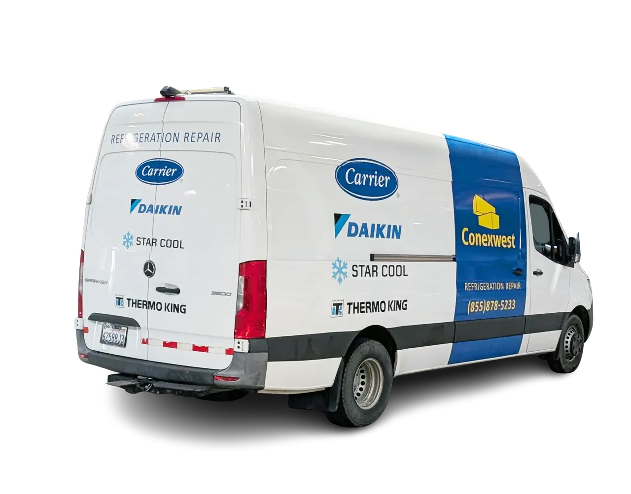 refrigeration warranty van by conexwest