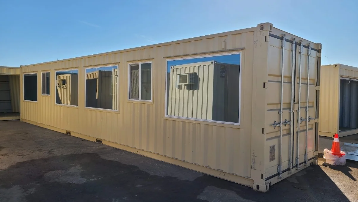 Shipping Container House with Porch