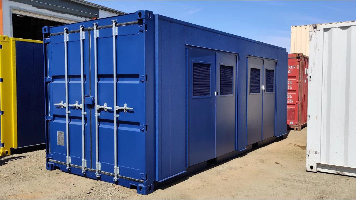 Shipping Container Make A Good Workshop