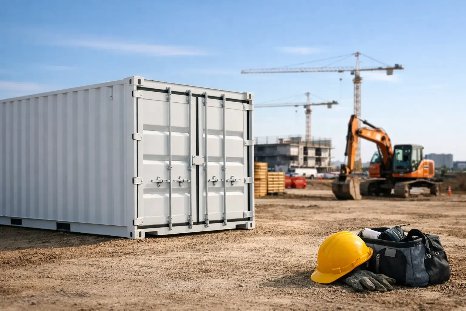 Shipping Container Rental for Jobsite Needs