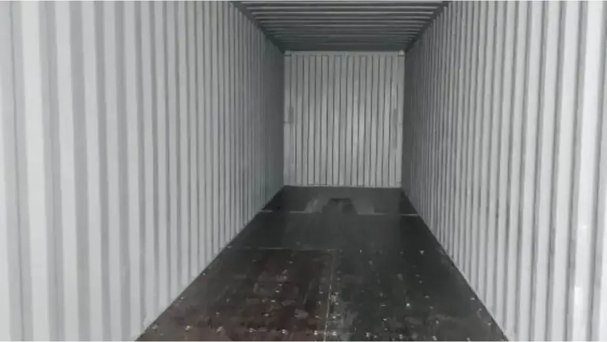 Shipping Container Sweating