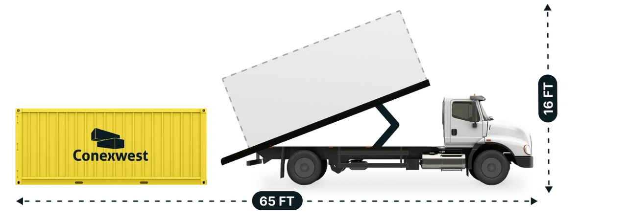 Tilt-bed delivery