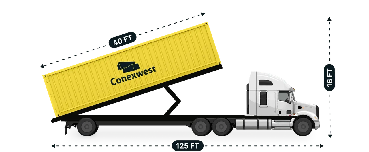Tilt-bed delivery