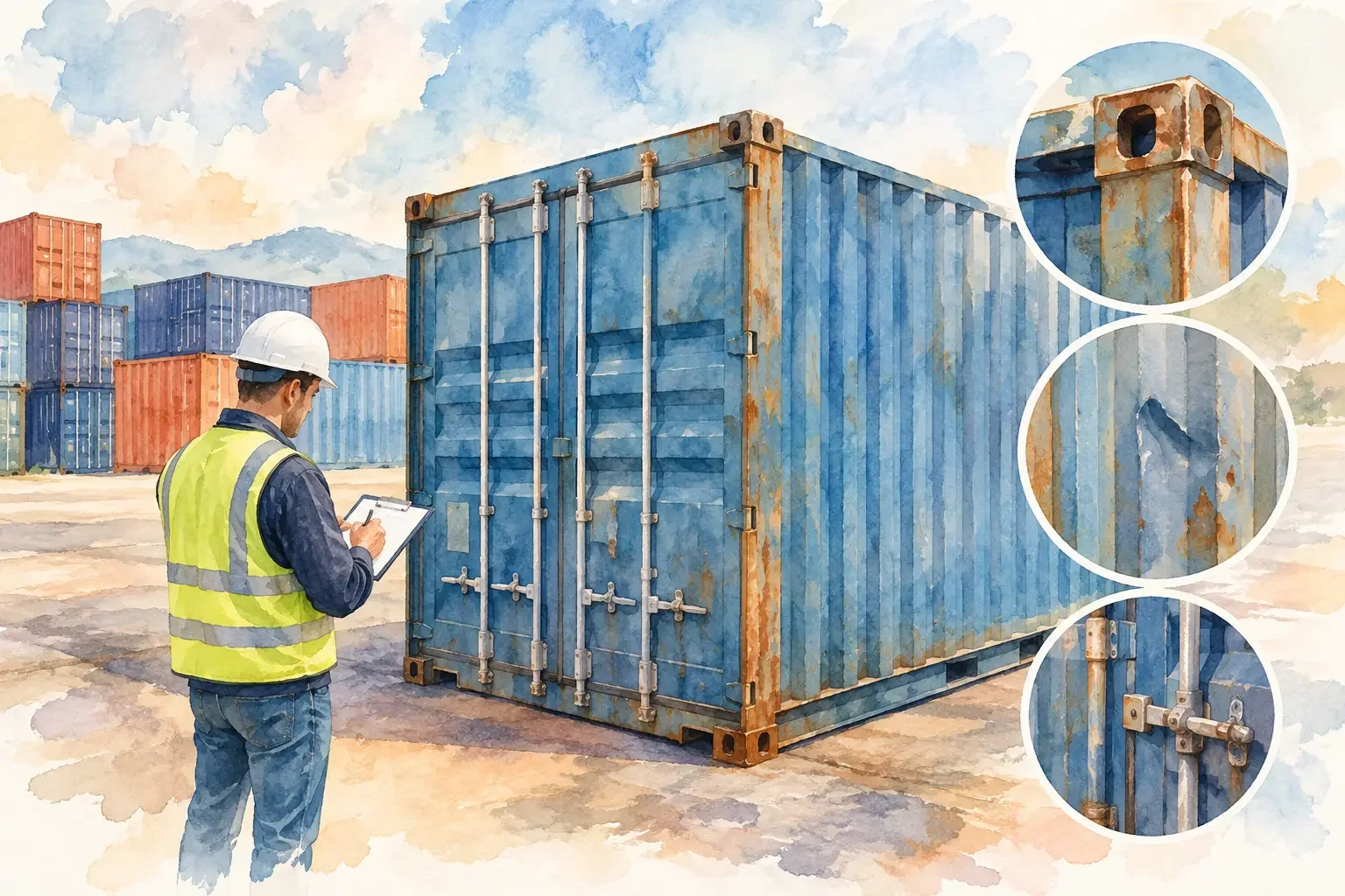Used Container Condition: What Buyers Should Check