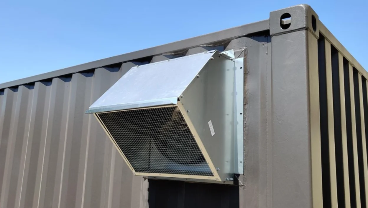 Ventilate Shipping Containers