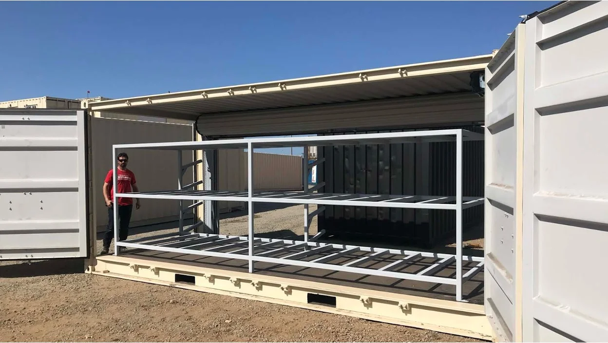 Vertical Farm Shipping Container