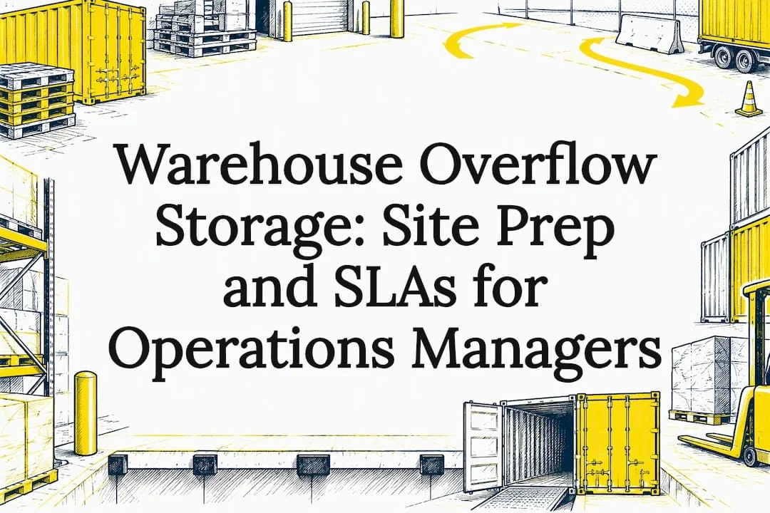 Warehouse Overflow Storage: Site Prep and SLAs for Operations Managers