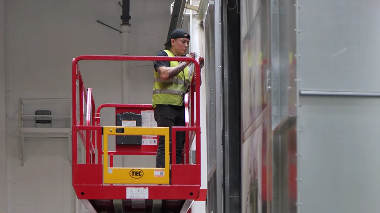Work inside container image